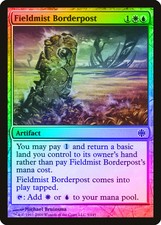 Fieldmist Borderpost FOIL Alara Reborn HEAVILY PLD Artifact Common CARD ABUGames