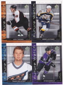 06-07 SP Authentic Jussi Timonen /100 Rookie Future Watch Limited Flyers 2006