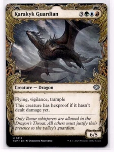 MTG Karakyk Guardian - Showcase NM-Mint Tarkir: Dragonstorm 0312 - Picture 1 of 2