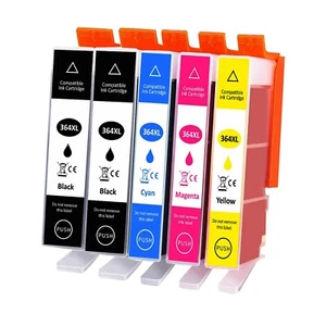 Drucker Patronen für HP 364 XL Deskjet 3520 3522 Officejet 4620 4622 mit Chip - Bild 1 von 7