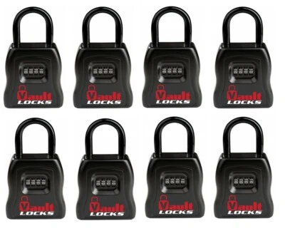 Vault Locks 5000 Portable Combination Lockbox Waterproof Keysafe - Pack of 8 - Image 1 of 4