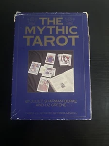 Vintage Rare The Mythic Tarot Card Set OOP Burke & Greene 1986 Tarot Deck Set - Picture 1 of 22