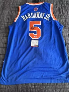 Nueva con etiquetas Camiseta Adidas Tim Hardaway JR NBA New York Knicks Autografiada Firmada Certificado de Autenticidad PSA - Imagen 1 de 8