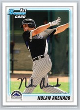 2010 Bowman Nolan Arenado #BP91    Colorado Rockies