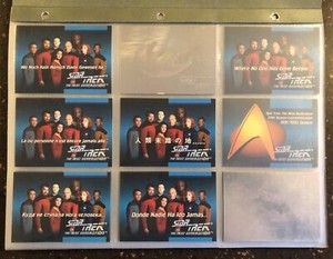 🔥STAR TREK THE NEXT GENERATION Inaugural Edition 120 Card Base Set 1992 IMPEL🔥
