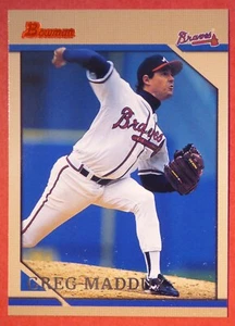 1996 Bowman Greg Maddux #67 (Braves) NM+ - Picture 1 of 2