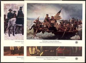 US Scott # 1686 - 1689 AMERICAN BICENTENNIAL SET OF 4 MNH Panes - Picture 1 of 5