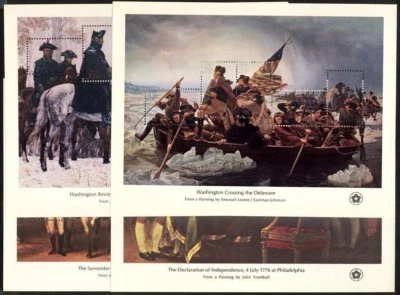 US Scott # 1686 - 1689 AMERICAN BICENTENNIAL SET OF 4 MNH Panes - Image 1 of 4