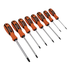 SEALEY SIEGEN TORX STAR SCREWDRIVER SET STEEL SHAFTS T8 to T40 - Picture 1 of 1