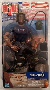 (Seltene Afroamerikanische Ausgabe) G.I. Joe 160th SOAR 12" Figur 2002 Hasbro Neu in OVP - Bild 1 von 8