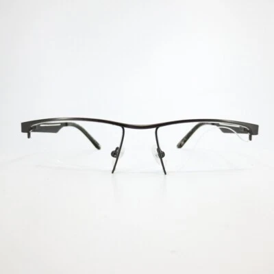 Monturas de gafas Perry Ellis PE 365-3 gris Gunmetal cuadrado medio borde 55-18-140 Foto 1 de 4