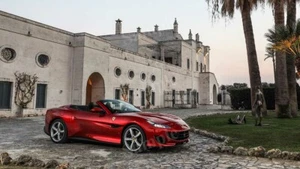 Póster fotográfico impreso decoración de pared Ferrari Portofino alta resolución - Imagen 1 de 1