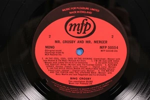Mr Crosby & Mr Mercer MCA Records 33 RPM Vinyl Record Album LP - Foto 1 di 1