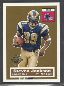 2005 Topps Turn Back the Clock - #18 - Steven Jackson - St. Louis Rams - Picture 1 of 1