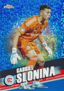 2022 Topps Cromo Grandes Ligas Fútbol Diamante Azul/199 Tarjetas (131-140) - MLS - Imagen 1 de 8
