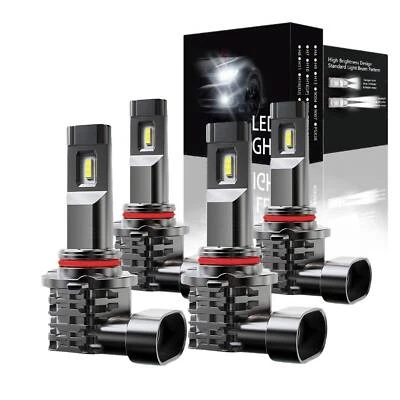 Kit de bombillas LED blancas para GMC Jimmy 1995-2001 9005 9006 Foto 1 de 4