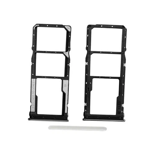 CARRELLO LETTORE SIM + SD CARD XIAOMI REDMI NOTE 8 / 8T GRIGIO ARGENTO SILVER - Immagine 1 di 1