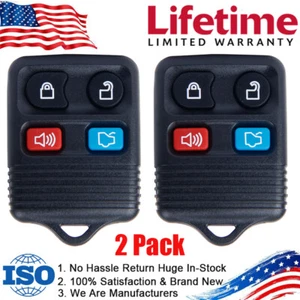 2 Remote Key Fob Replacement for Ford Expedition Explorer 1999 2000 2001 2002~15 - Picture 1 of 12