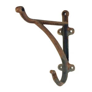 Gancho de pared doble vintage de gran tamaño - Imagen 1 de 5