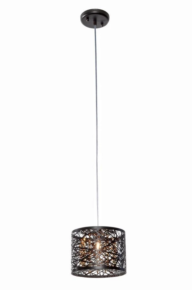 ET2 Lighting Inca 1 Light Pendant, Bronze - E21306-10BZ - Image 1 of 1