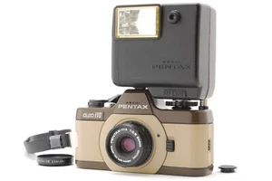 [NEAR MINT] Pentax Auto 110 Safari Maroon SLR Film Camera 24mm F2.8 Flash JAPAN - Picture 1 of 9