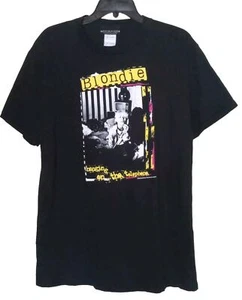 Blondie T Shirt Medium Vintage Sourpuss Punk Rock Hanging On The Telephone - Picture 1 of 1