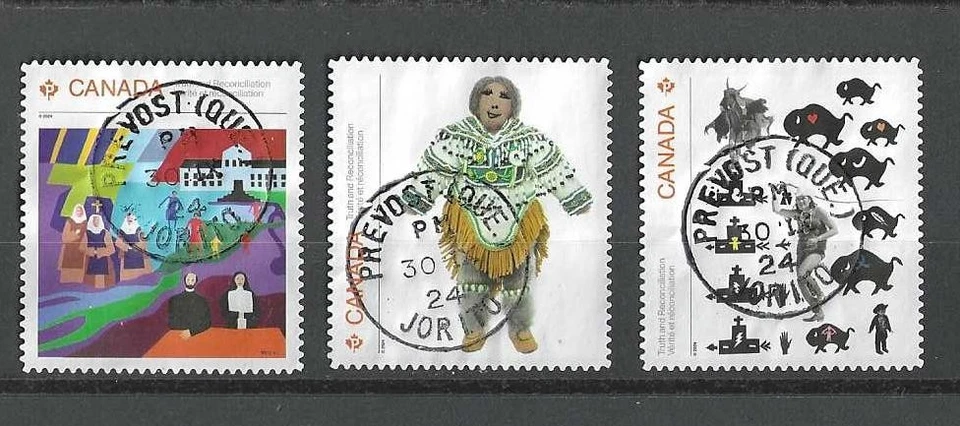 2024 Truth and Reconciliation Complete set from Booklets CDS Cancel USED - Image 1 of 1