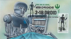 Droide Peterman pintado a mano 2-1B Sc.# 5581 primer día - Imagen 1 de 1