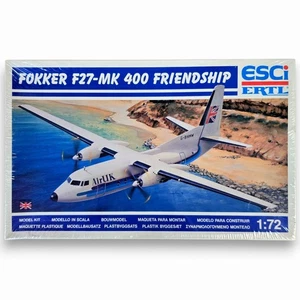 1991 ESCI/ERTL Fokker F27-MK 400 Friendship 1:72 Scale Kit #9111 ☆New Sealed☆ - Picture 1 of 10