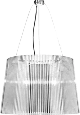 Gè Lampada a Sospensione E27, Trasparente (Cristallo), 37 X 230 X 26 Cm - Immagine 1 di 4