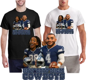 New With Tags/Cowboy Football Dak Prescott T-Shirt / TriDri Performance Shirt - Picture 1 of 10
