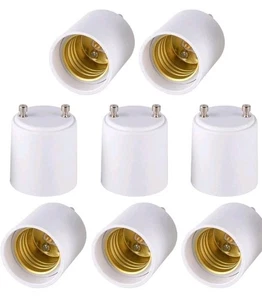 Onite GU24 to E27 E26 Adapter for LED Bulb, GU24 to Medium Base Converts  - Picture 1 of 5