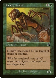 X 1 Deadly Insect NM Mercadian Masques 238 MTG Magic The Gathering - Picture 1 of 1