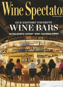 Wine Spectator Magazin 15.-31. Oktober 2025 Lieblingsweinbars - Italien zu Hause - Bild 1 von 1