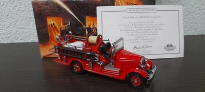 Matchbox Models of yesteryear Feuerwehr,YFE 15 1935 Mack AB Fire Engine - Bild 1 von 2