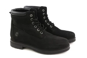 TIMBERLAND Women's Boots UK6.5/7 EU39.5/40 Black Leather Ankle Waterproof * - Picture 1 of 17