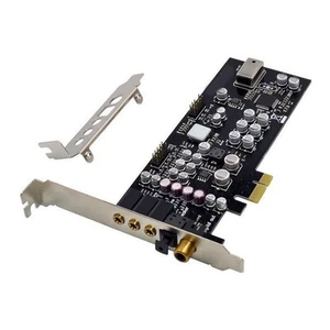 PCIe X1 CM8828 7.1CH Soundkarte Glasfaser-Koaxial-Soundkartenmodul W6K44704 - Afbeelding 1 van 7