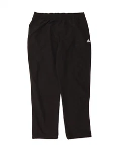 ADIDAS Mens Climalite Tracksuit Trousers XL Black Polyester IU12 - Picture 1 of 3