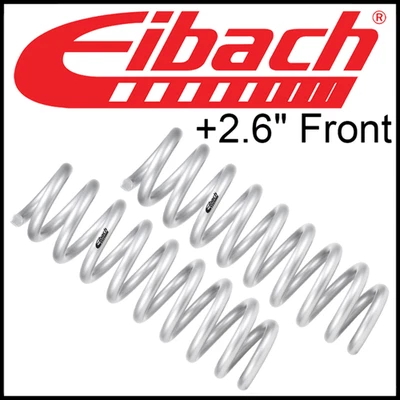 Eibach PRO-KIT +2.6" Front Lift Springs PAIR 2022-2025 Ford Bronco Raptor 3.0L - Image 1 of 2
