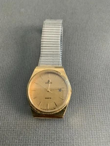 Vintage Lorus Men’s Watch Speidel Stretch Band - PARTS ONLY - Picture 1 of 6