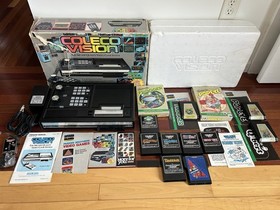 ColecoVision Console 1982 Complete In Box CIB With 10 Games Donkey Kong, Mr. Do