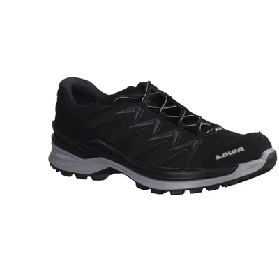 Lowa Innox Pro GTX Lo Herren, Wanderschuh, Materialmix, Schwarz/Grau