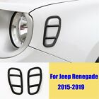 Protect and Enhance Black Side Lamp Covers 2pcs for Renegade 2015 2019