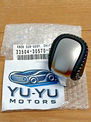 Lexus Genuine GS350 GS450 GS-F Sport Black Leather Shift Knob 33504-30570-C0 OEM Foto 1 de 4