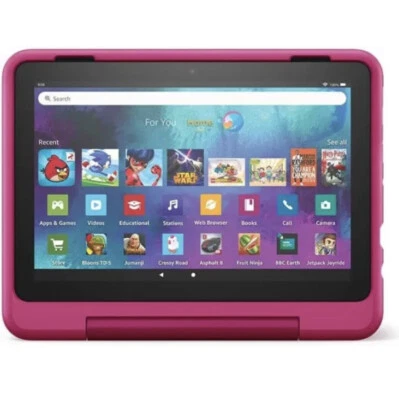 Amazon Fire HD 8 Kids Pro Tablet 8" HD display ages 6-12, 32 GB Rainbow Universe