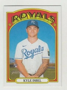 (10) Kyle Isbel 2021 Topps Heritage High # Rookie Lot #594 Kansas City Royals - Bild 1 von 1