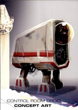 2018 Topps Solo A Star Wars Story #94 Control Room Droid Concept Art