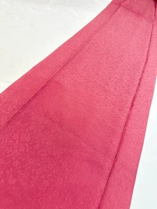 Vintage Japanese kiomono fabric silk Burguandy Base 64" x 14" v473 - Picture 1 of 10