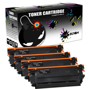 4 tóneres negros de reemplazo para HP CF360X 508X color LaserJet Enterprise M553dn M577z - Imagen 1 de 1