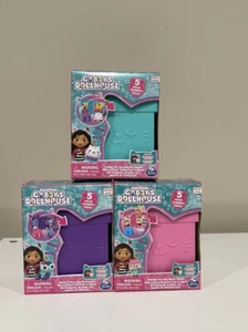 Gabby's Dollhouse Cakey Mercat & Baby Box Mini Clip On Playset Set Of 3 NEW 2023 - Picture 1 of 4